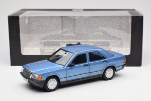 Mercedes 190E W201 Diamond Blau Händler Edition Norev 1:18 B66040661 Metall — Bild 8 von 8