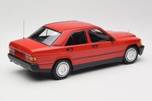 Mercedes 190E W201 Rot Minichamps 1:18 155037000 Metall — Bild 2 von 6