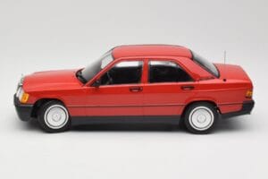 Mercedes 190E W201 Rot Minichamps 1:18 155037000 Metall — Bild 3 von 6