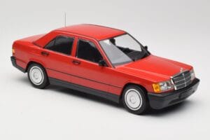 Mercedes 190E W201 Rot Minichamps 1:18 155037000 Metall — Bild 4 von 6