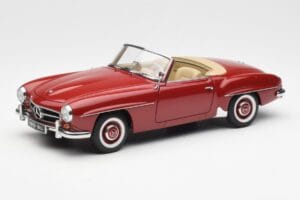 Mercedes 190SL W198 Rot AUTOart 1:18 76116 Metall