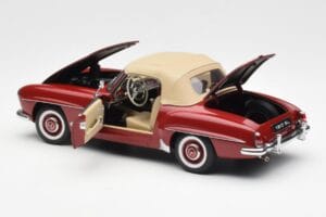 Mercedes 190SL W198 Rot AUTOart 1:18 76116 Metall — Bild 5 von 8