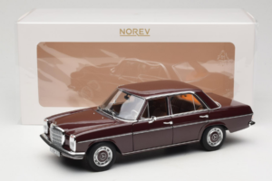 Mercedes 200 W115 Dunkel Rotbraun Norev 1:18 183778 Metall — Bild 8 von 8