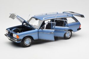 Mercedes 200 S123 T-Modell Diamond Blau Händler Edition Norev 1:18 B66040671 Metall — Bild 2 von 8