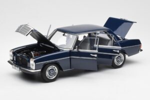 Mercedes 200 W114 Midnight Blau Händler Edition Norev 1:18 B66040694 Metall — Bild 2 von 8
