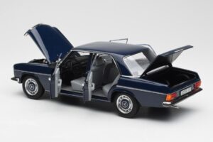 Mercedes 200 W114 Midnight Blau Händler Edition Norev 1:18 B66040694 Metall — Bild 5 von 8