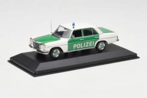 Mercedes 200 W115 Polizei Minichamps 1:43 400034090 Metall — Bild 2 von 4
