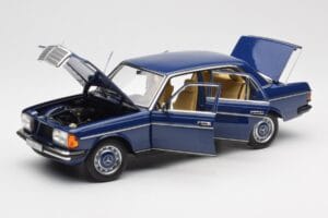 Mercedes 200 W123 Surf Blau Norev 1:18 183710 Metall — Bild 2 von 8
