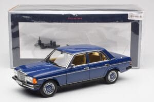 Mercedes 200 W123 Surf Blau Norev 1:18 183710 Metall — Bild 8 von 8