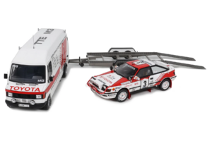 Mercedes 208D + Toyota Celica ST165 Gr.A RAC Safari 1990 Otto 1:18 OT480 Resin — Bild 3 von 4