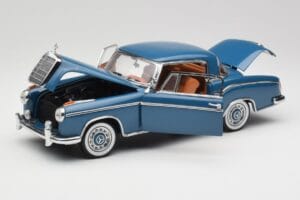 Mercedes 220 SE W128 Blau Sun Star 1:18 3561 Metall — Bild 2 von 8