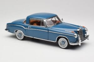Mercedes 220 SE W128 Blau Sun Star 1:18 3561 Metall — Bild 6 von 8