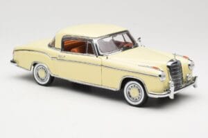 Mercedes 220 SE W128 Coupe Beige Sun Star 1:18 3562 Metall — Bild 6 von 8