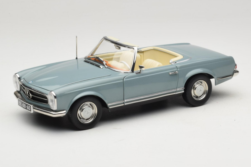 Mercedes 230 SL W113 Horizon Blue Norev 1:18 183992 Metall