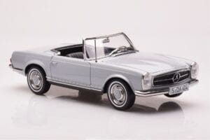 Mercedes 230 SL W113 Pagoda Grau Norev 1:18 183990 Metall — Bild 6 von 8