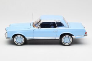 Mercedes 230 SL W113 Pagoda Horizon Blau Händler Edition Norev 1:18 B66040633 Metall — Bild 5 von 10