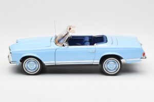 Mercedes 230 SL W113 Pagoda Horizon Blau Händler Edition Norev 1:18 B66040633 Metall — Bild 6 von 10