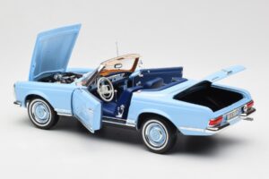 Mercedes 230 SL W113 Pagoda Horizon Blau Händler Edition Norev 1:18 B66040633 Metall — Bild 7 von 10
