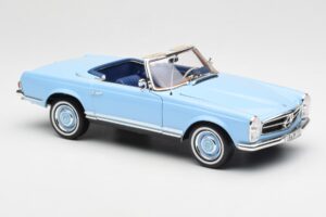 Mercedes 230 SL W113 Pagoda Horizon Blau Händler Edition Norev 1:18 B66040633 Metall — Bild 8 von 10