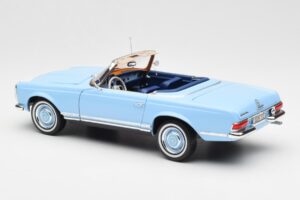 Mercedes 230 SL W113 Pagoda Horizon Blau Händler Edition Norev 1:18 B66040633 Metall — Bild 9 von 10