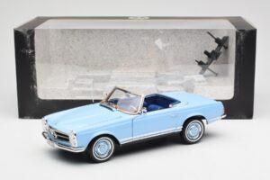 Mercedes 230 SL W113 Pagoda Horizon Blau Händler Edition Norev 1:18 B66040633 Metall — Bild 10 von 10