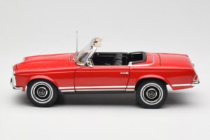 Mercedes 230 SL W113 Pagoda Rot Norev 1:18 B660640596 Metall — Bild 4 von 8