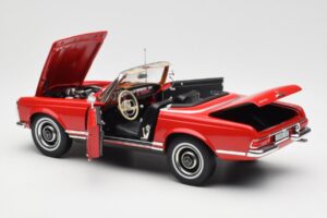 Mercedes 230 SL W113 Pagoda Rot Norev 1:18 B660640596 Metall — Bild 5 von 8