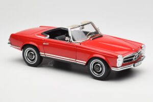 Mercedes 230 SL W113 Pagoda Rot Norev 1:18 B660640596 Metall — Bild 6 von 8