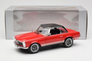 Mercedes 230 SL W113 Pagoda Rot Norev 1:18 B660640596 Metall — Bild 8 von 8