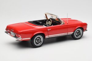 Mercedes 230 SL W113 Pagoda Rot Norev 1:18 B660640596 Metall — Bild 3 von 8