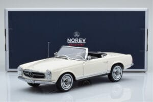 Mercedes 230 SL W113 Pagoda Weiß Limitierte Auflage Norev 1:18 183768 Metall — Bild 9 von 9