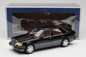 Mercedes 230E W124 AMG Wheels Schwarz Limitierte Auflage Norev 1:18 183950 Metall — Bild 12 von 12
