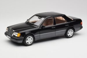 Mercedes 230E W124 AMG Wheels Schwarz Limitierte Auflage Norev 1:18 183950 Metall