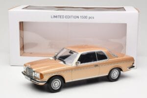 Mercedes 280 CE C123 Gold Norev 1:18 183587 Metall — Bild 6 von 6