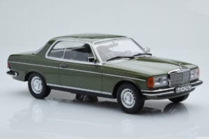 Mercedes 280 CE W123 Coupe Grün Norev 1:18 183704 Metall — Bild 4 von 6