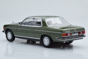 Mercedes 280 CE W123 Coupe Grün Norev 1:18 183704 Metall — Bild 5 von 6