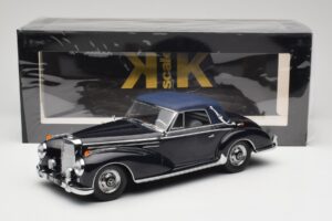 Mercedes 300 SC W188 Cabriolet Softtop Dunkelblau KK-Scale 1:18 KKDC180944 Metall — Bild 6 von 6
