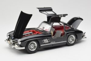 Mercedes 300 SL W198 Schwarz Bburago 1:18 35791 Metall — Bild 2 von 8