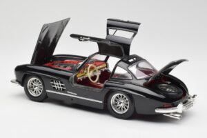 Mercedes 300 SL W198 Schwarz Bburago 1:18 35791 Metall — Bild 5 von 8