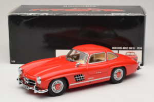 Mercedes 300 SL Gullwing Rot Minichamps 1:18 180039001 Metall — Bild 8 von 8