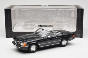 Mercedes 300 SL R107 Schwarz Pearl Händler Edition Norev 1:18 B66040678 Metall — Bild 10 von 10