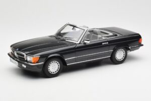 Mercedes 300 SL R107 Schwarz Pearl Händler Edition Norev 1:18 B66040678 Metall