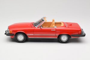 Mercedes 300 SL R107 Rot Norev 1:18 B66040623 Metall — Bild 4 von 8