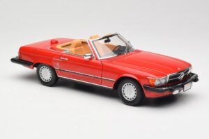 Mercedes 300 SL R107 Rot Norev 1:18 B66040623 Metall — Bild 6 von 8