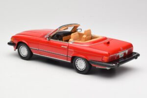Mercedes 300 SL R107 Rot Norev 1:18 B66040623 Metall — Bild 7 von 8