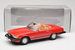 Mercedes 300 SL R107 Rot Norev 1:18 B66040623 Metall — Bild 8 von 8