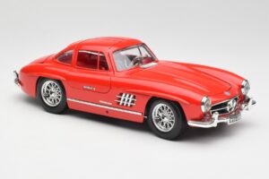 Mercedes 300 SL Rot Bburago 1:18 3015 Metall — Bild 6 von 8