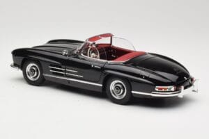 Mercedes 300 SL W198 Roadster Schwarz Minichamps 1:18 180039036 Metall — Bild 7 von 8