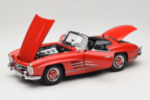 Mercedes 300 SL Roadster Rot Minichamps 1:18 180039031 Metall — Bild 2 von 8