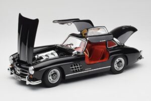 Mercedes 300 SL W198 Schwarz Minichamps 1:18 180039004 Metall — Bild 2 von 8